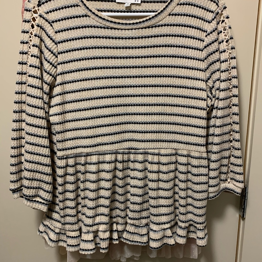 Anthropologie striped top